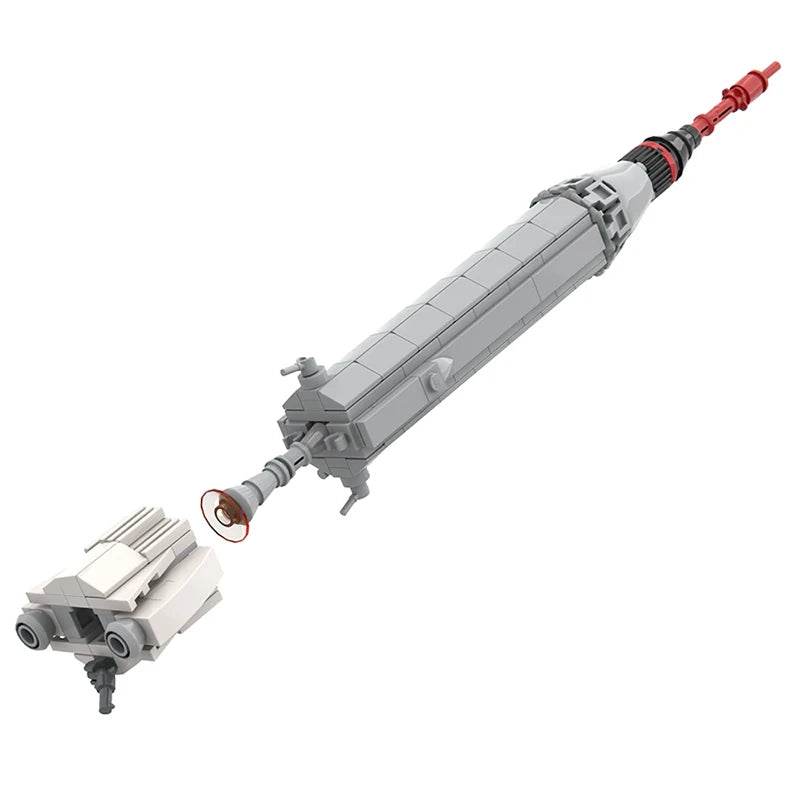 Gobricks Moc Rocket Building Blocks Mercury & Gemini Collection Building Bricks MOC - ToylandEU