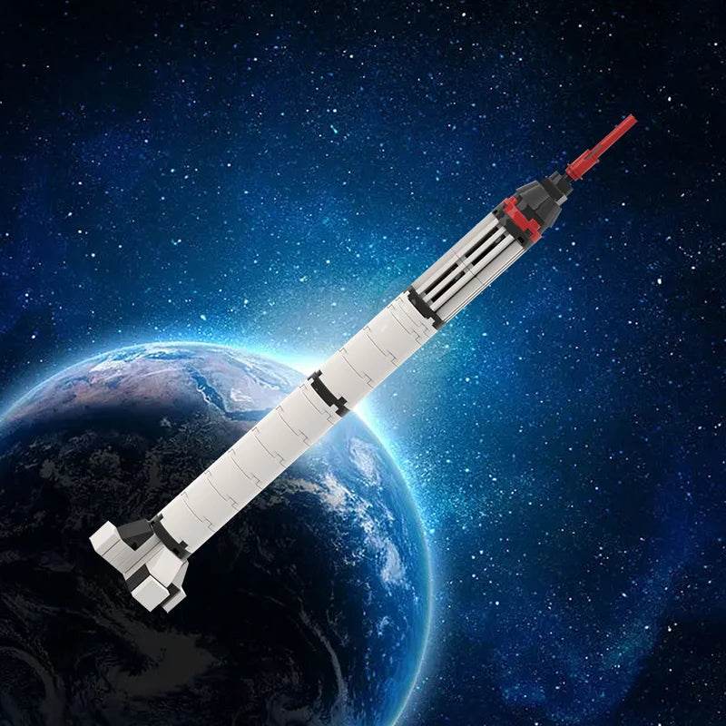 Gobricks Moc Rocket Building Blocks Mercury & Gemini Collection Building Bricks MOC - ToylandEU