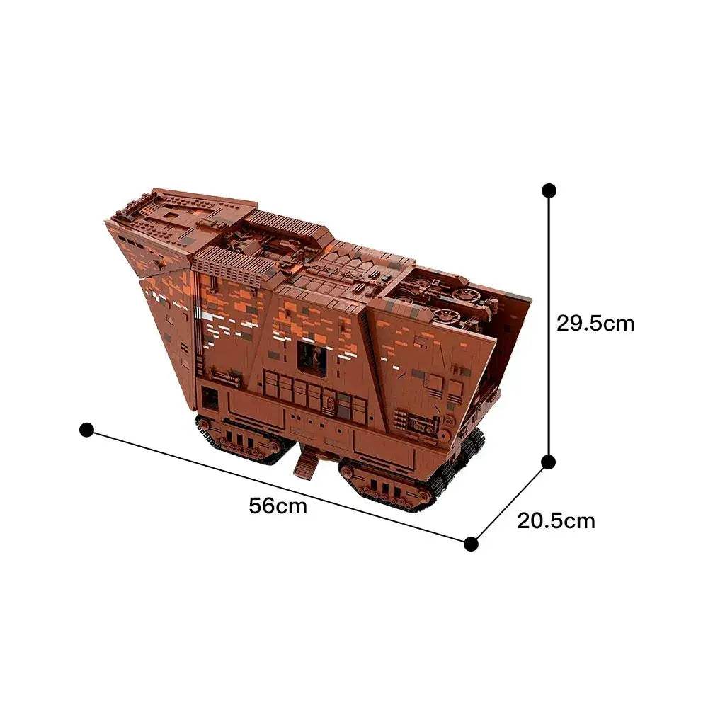  Gobricks Sandcrawler Lego Compatible Set Durable Blocks -  ToylandEU™