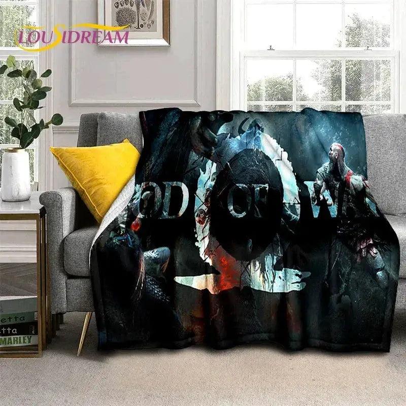  God of War Kratos Blanket UltraSoft Throw For Home Use -  ToylandEU™