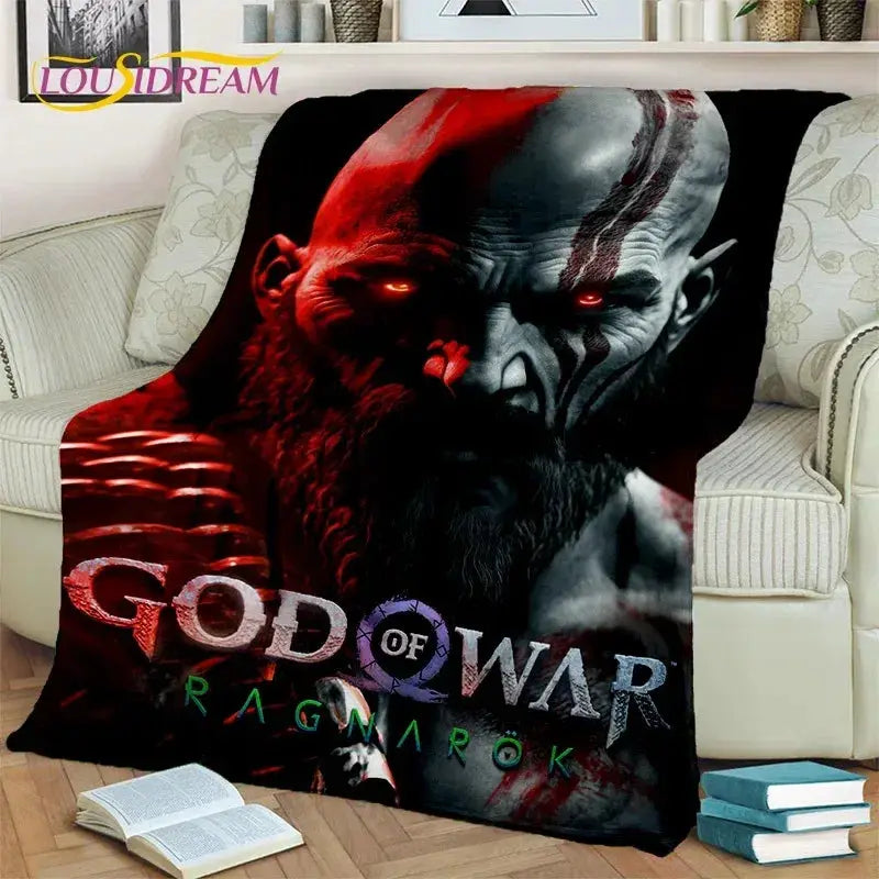 God of War Kratos Blanket UltraSoft Throw for Home Use - ToylandEU