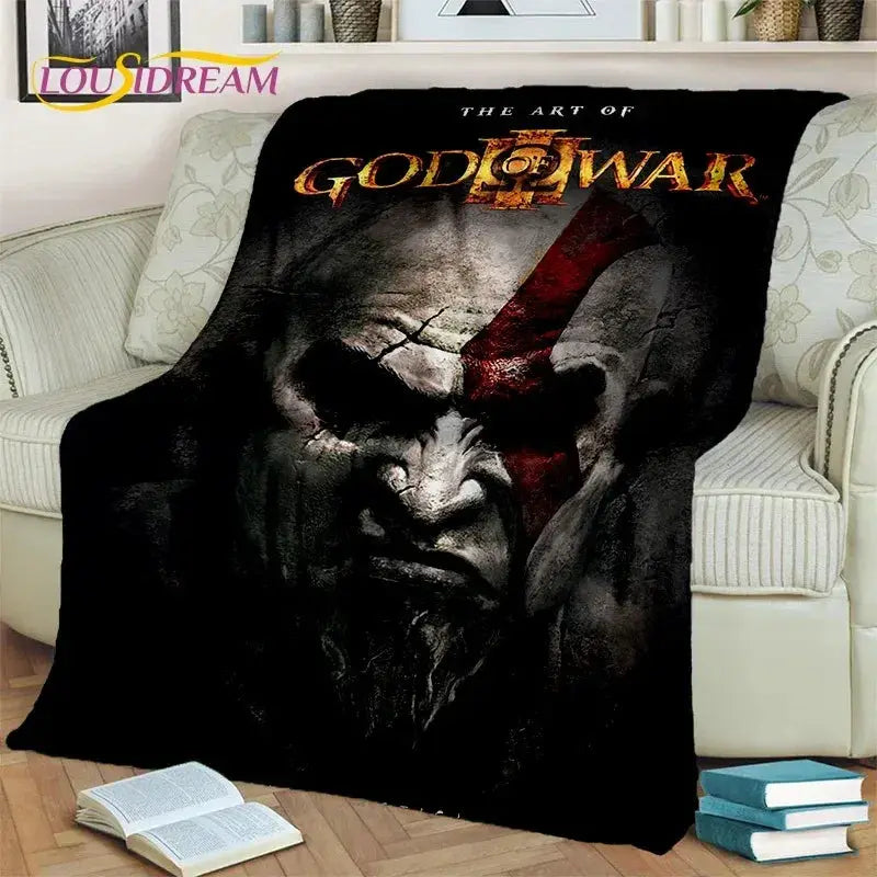 God of War Kratos Blanket UltraSoft Throw for Home Use - ToylandEU