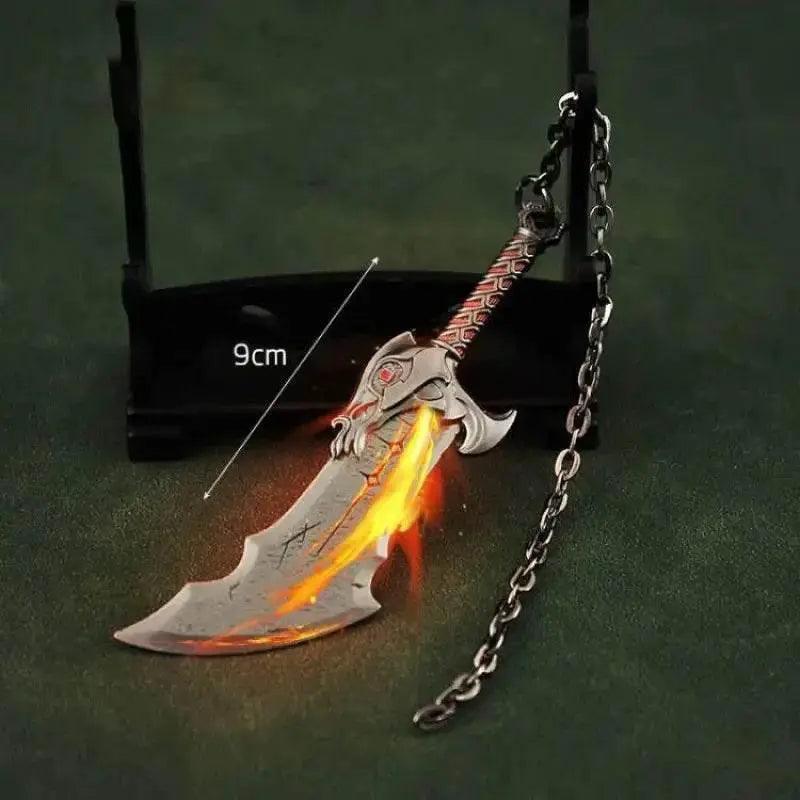  God of War Weapon 9cm Blades of Chaos Kratos Sword Toy -  ToylandEU™