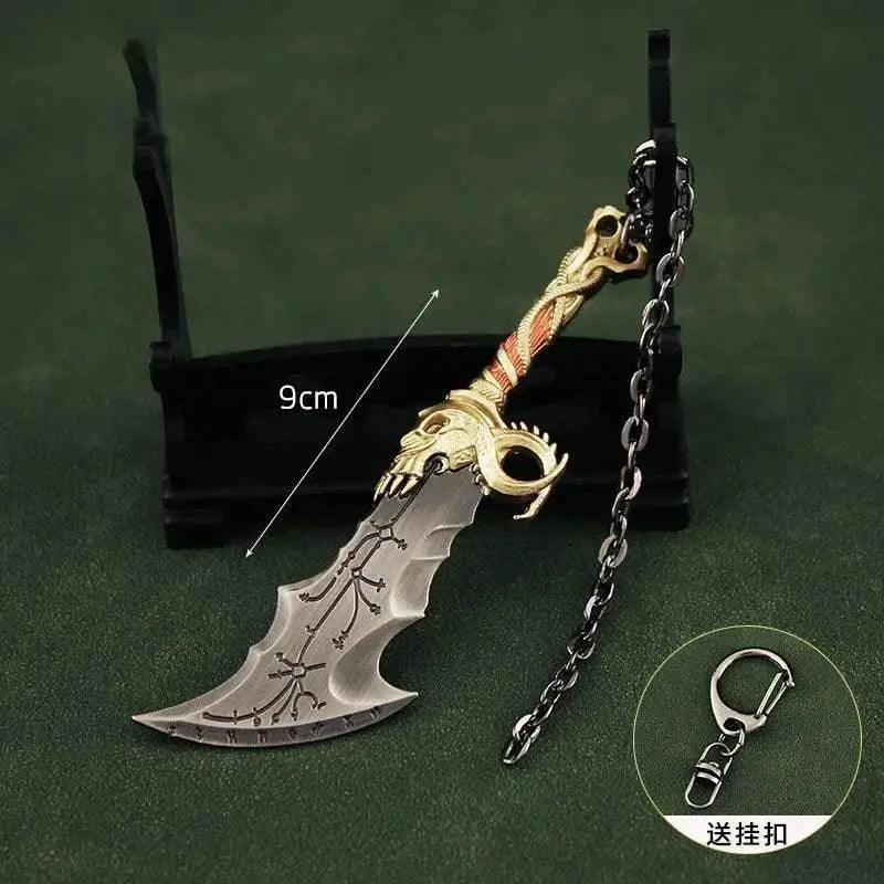  God of War Weapon 9cm Blades of Chaos Kratos Sword Toy -  ToylandEU™