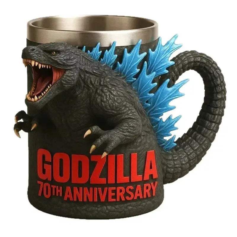 Godzilla 70th Anniversary 3D Resin Mug Decorative Gift for Collectors - ToylandEU