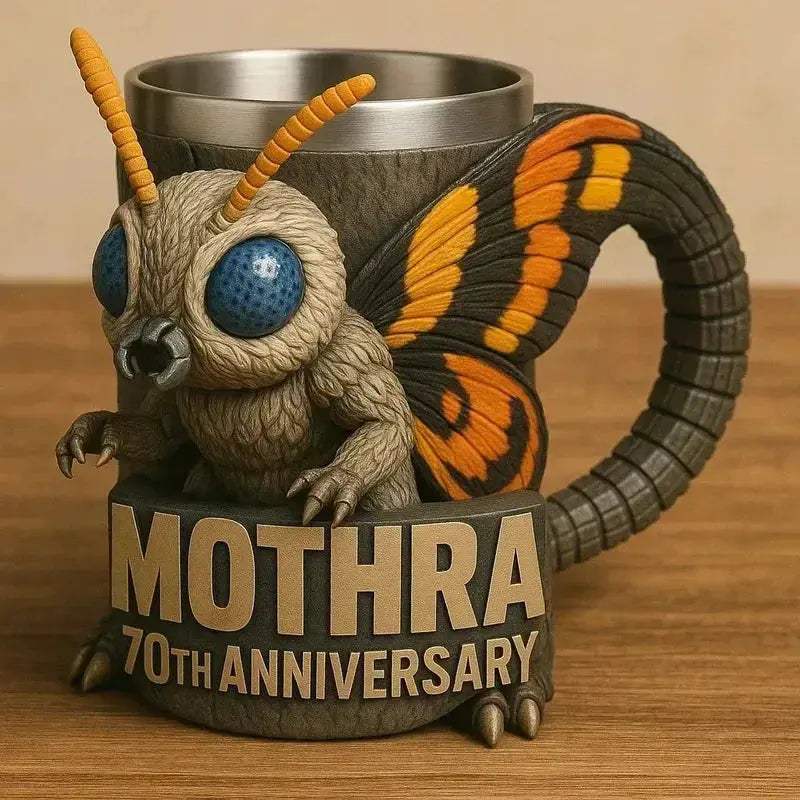 Godzilla 70th Anniversary 3D Resin Mug Decorative Gift for Collectors - ToylandEU