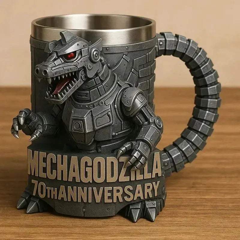 Godzilla 70th Anniversary 3D Resin Mug Decorative Gift for Collectors - ToylandEU