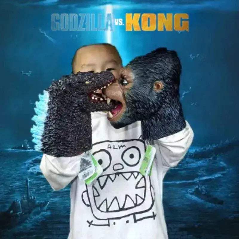 Godzilla Vs King Kong Hand Puppet Toy 20cm Realistic - ToylandEU
