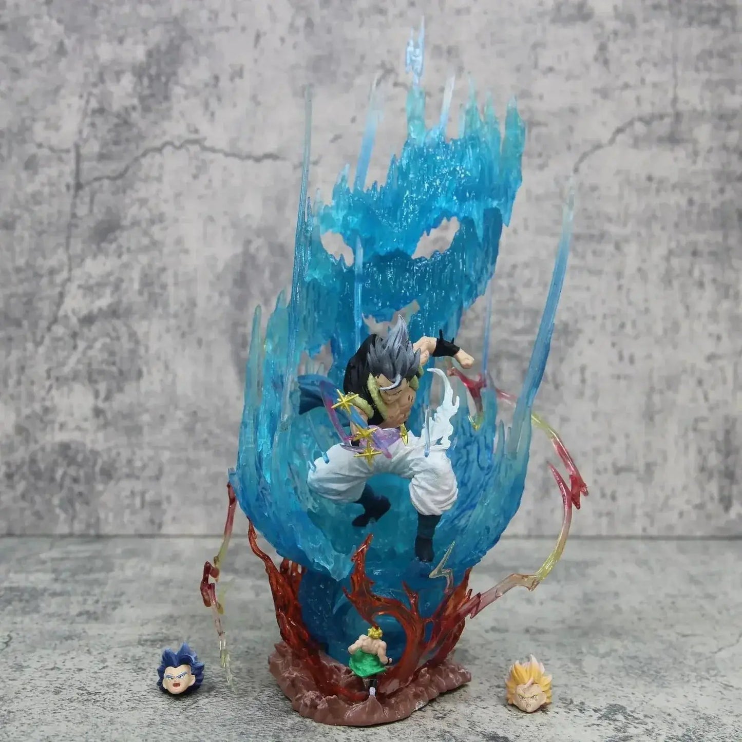 Gogeta Super Saiyan Blue LED Figure Dragon Ball Anime Collectible - ToylandEU