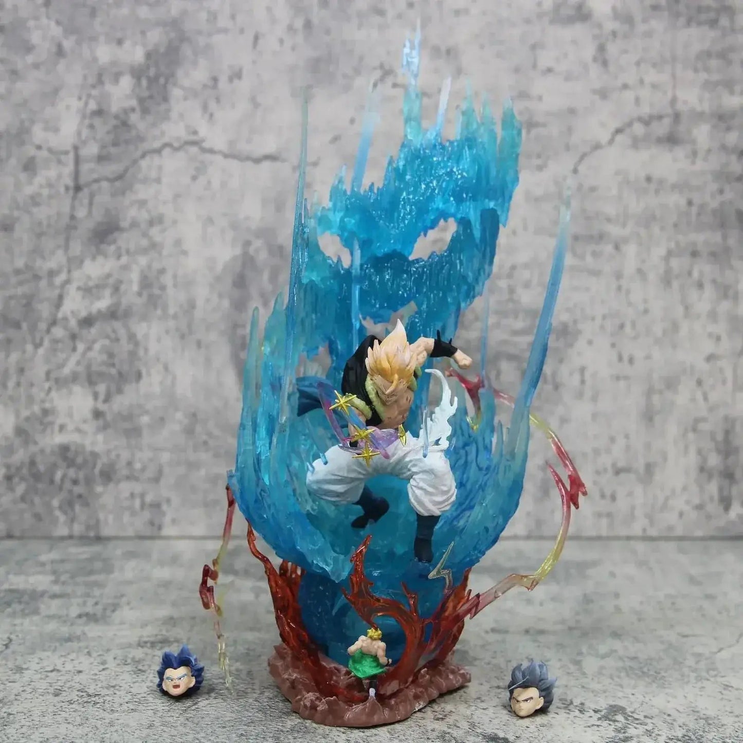 Gogeta Super Saiyan Blue LED Figure Dragon Ball Anime Collectible - ToylandEU
