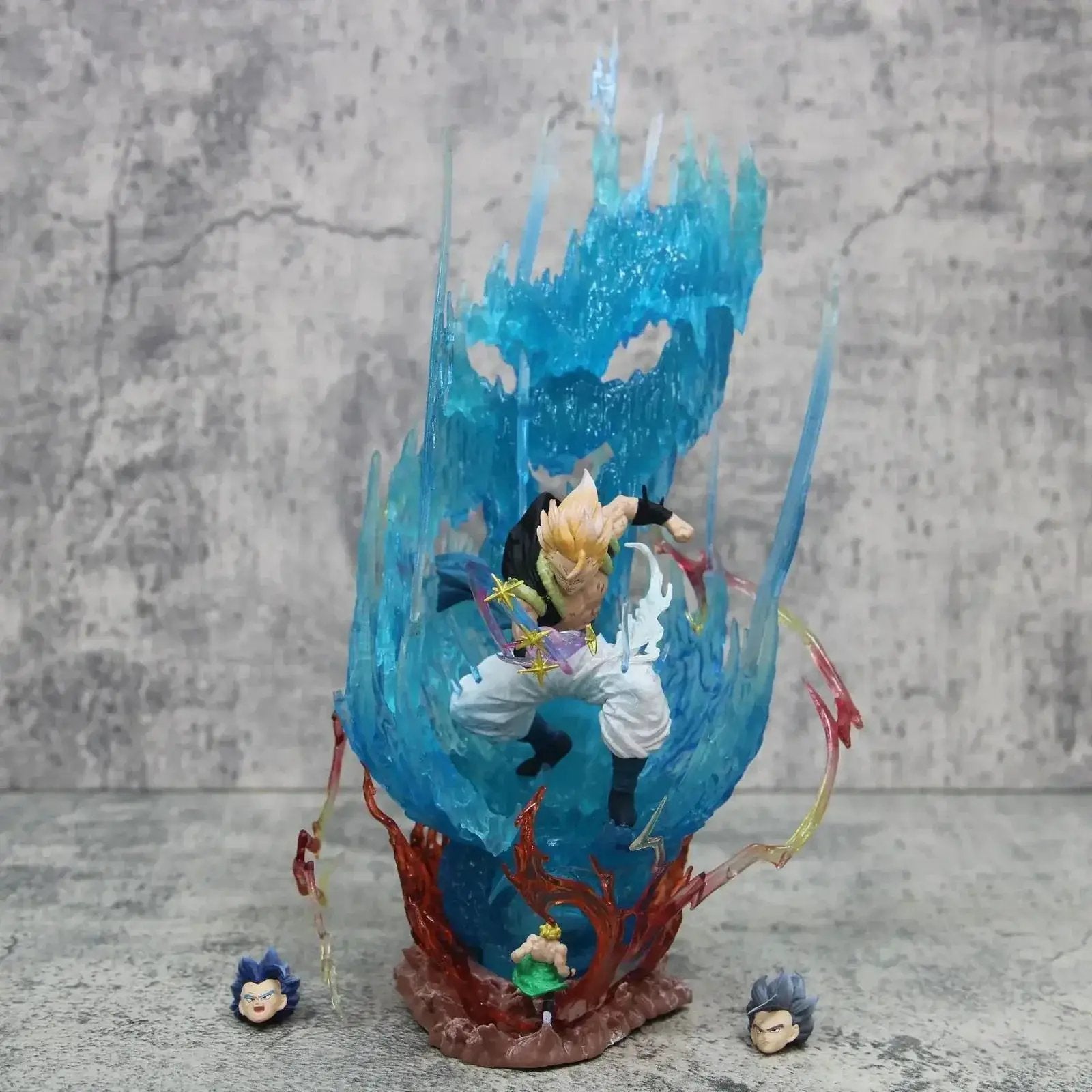 Gogeta Super Saiyan Blue LED Figure Dragon Ball Anime Collectible - ToylandEU