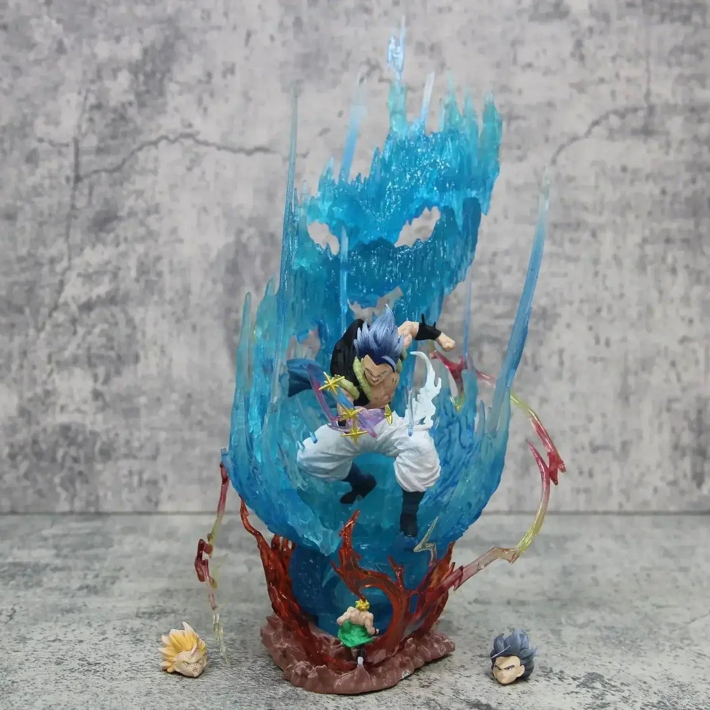 Gogeta Super Saiyan Blue LED Figure Dragon Ball Anime Collectible - ToylandEU