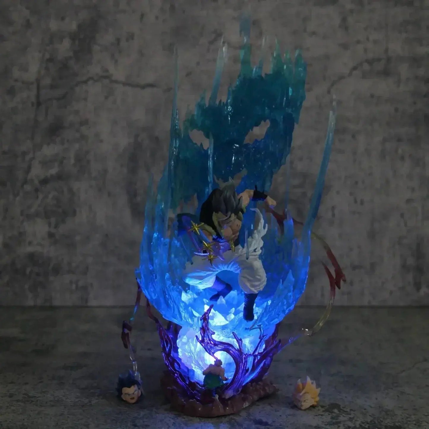 Gogeta Super Saiyan Blue LED Figure Dragon Ball Anime Collectible - ToylandEU