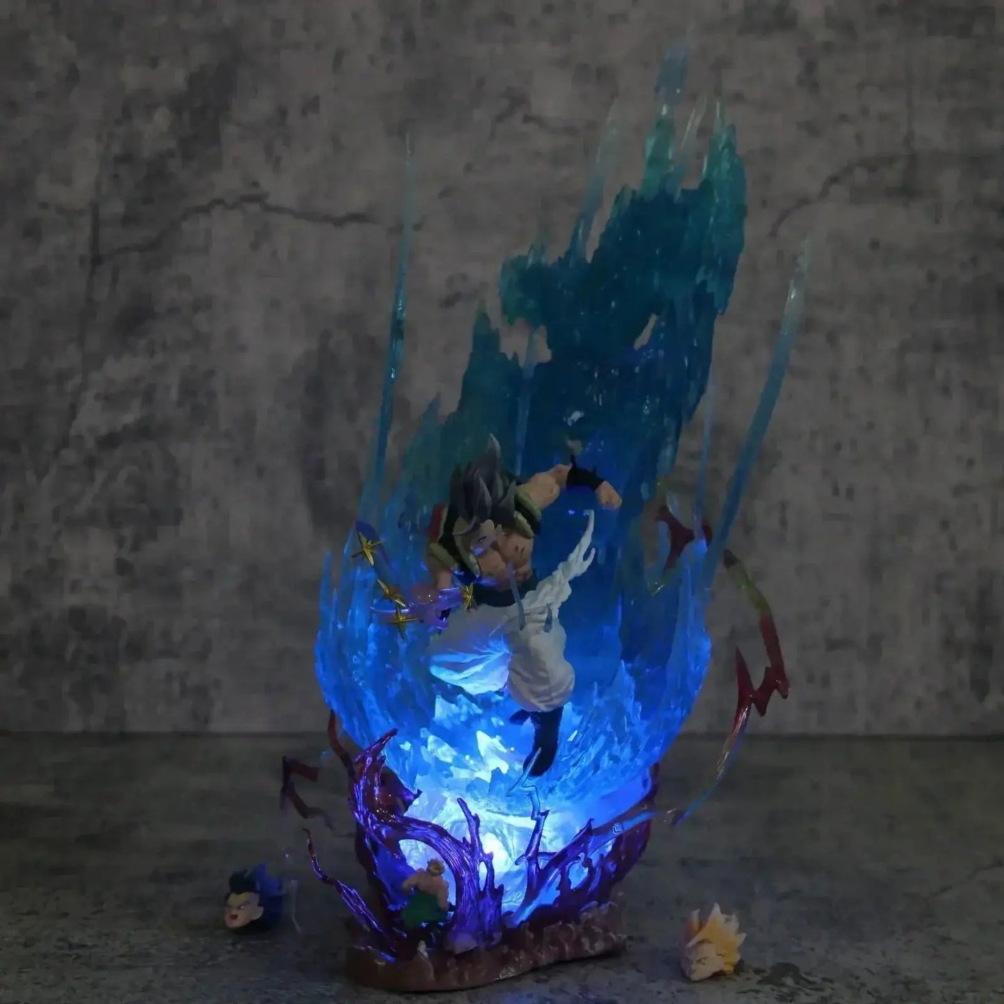 Gogeta Super Saiyan Blue LED Figure Dragon Ball Anime Collectible - ToylandEU