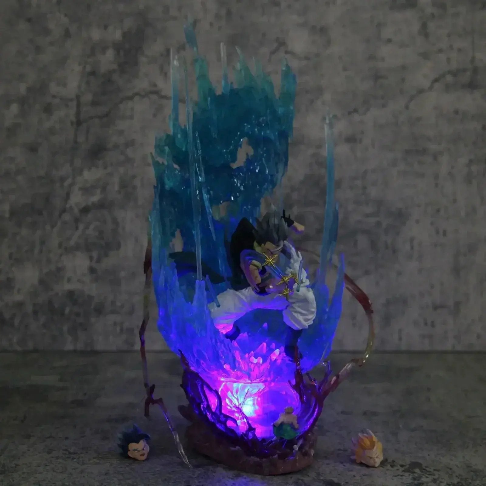 Gogeta Super Saiyan Blue LED Figure Dragon Ball Anime Collectible - ToylandEU