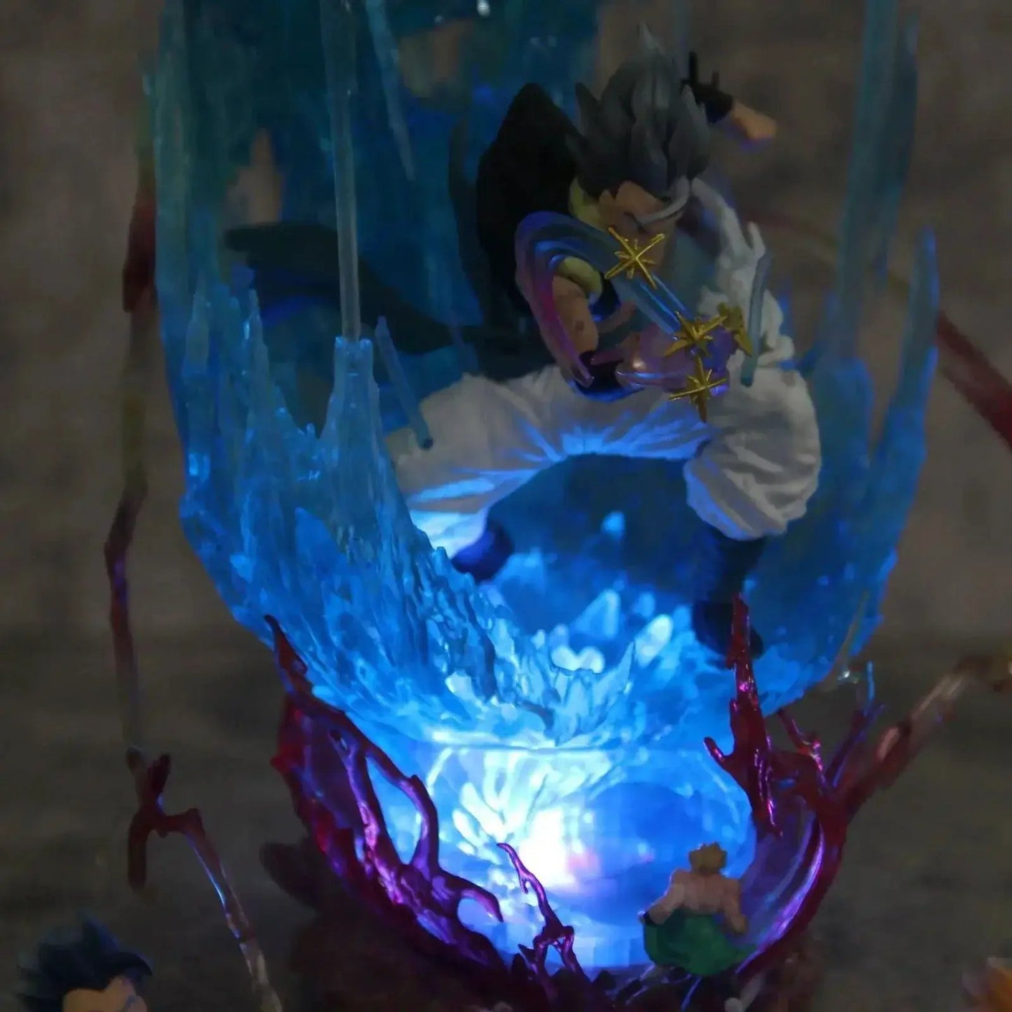 Gogeta Super Saiyan Blue LED Figure Dragon Ball Anime Collectible - ToylandEU