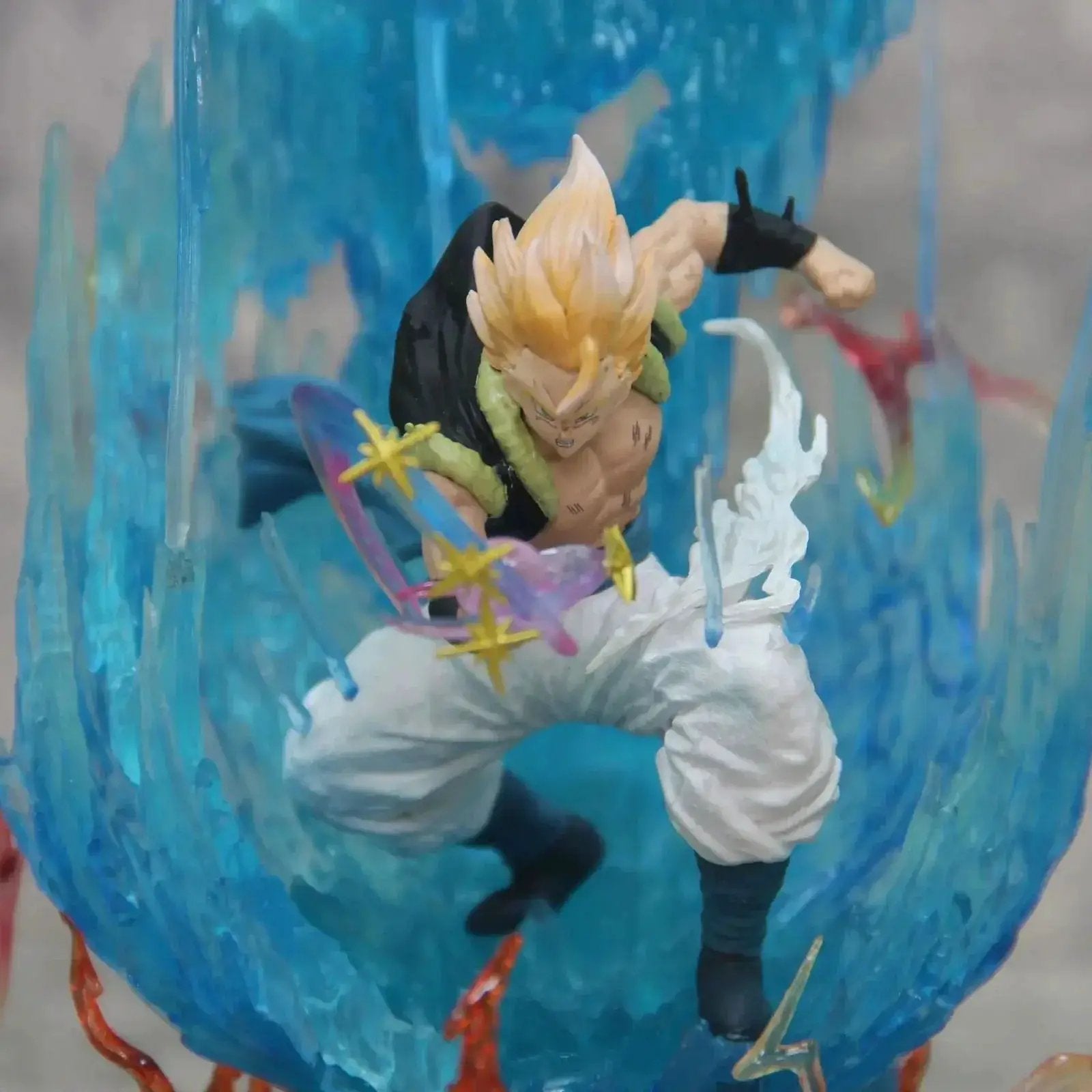 Gogeta Super Saiyan Blue LED Figure Dragon Ball Anime Collectible - ToylandEU