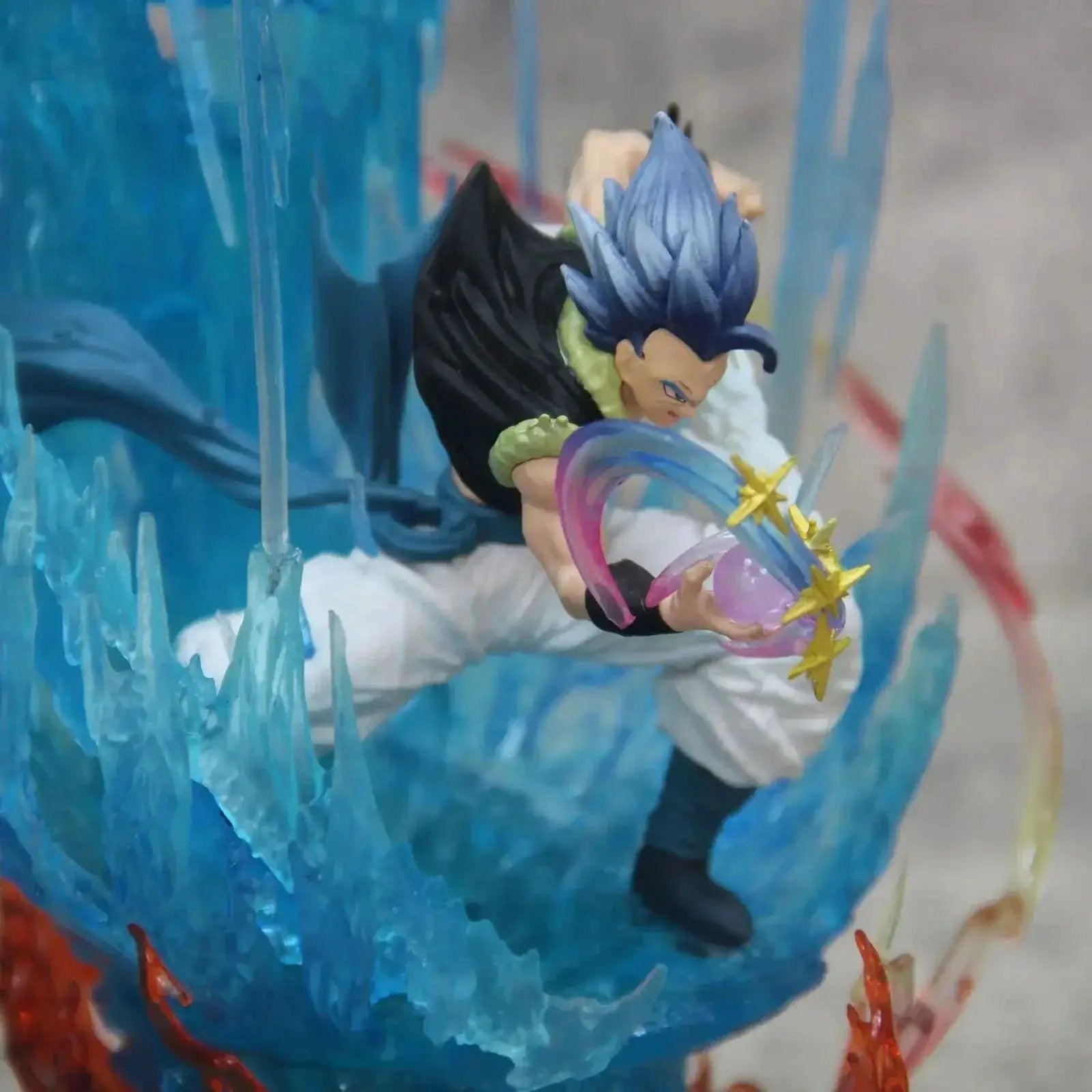 Gogeta Super Saiyan Blue LED Figure Dragon Ball Anime Collectible - ToylandEU