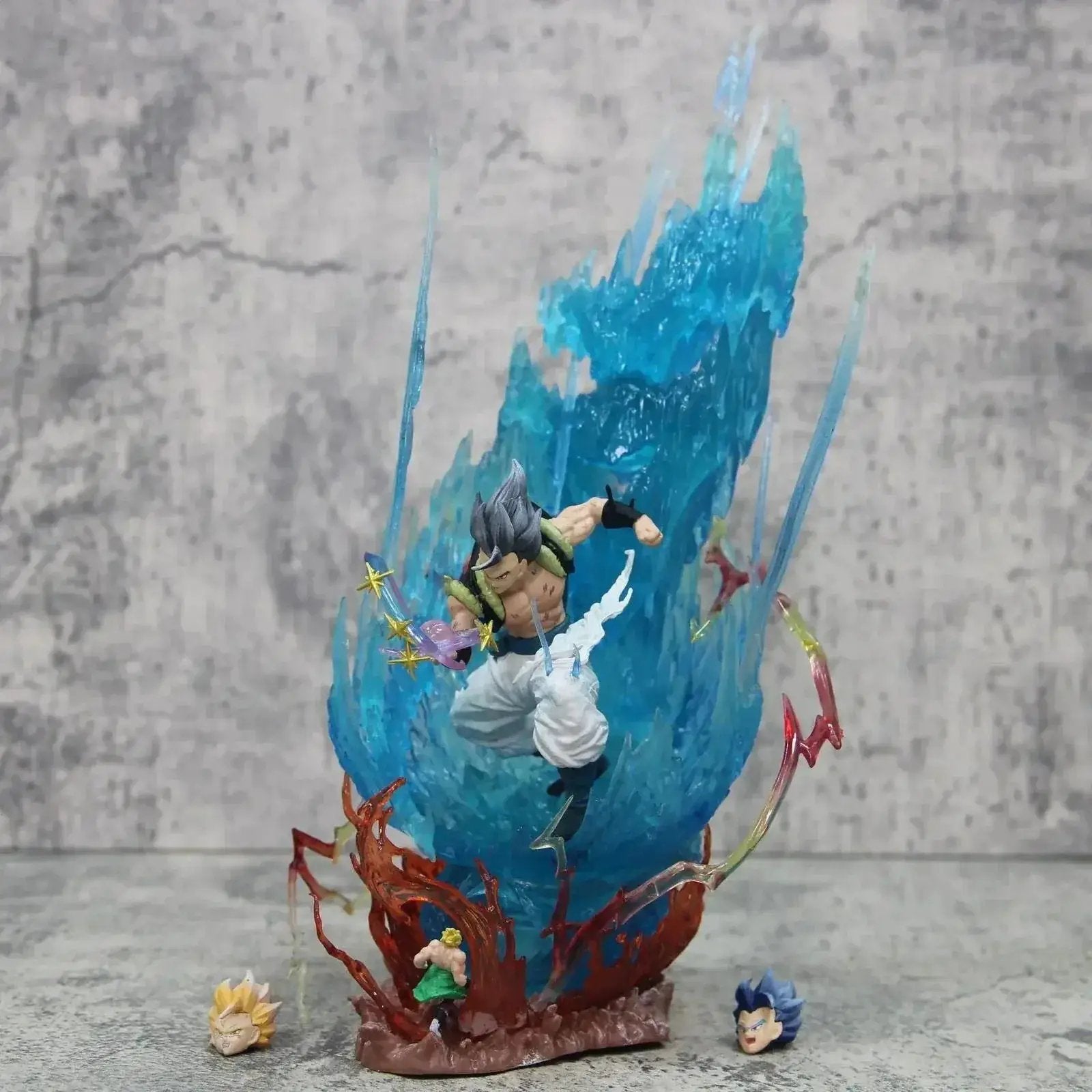 Gogeta Super Saiyan Blue LED Figure Dragon Ball Anime Collectible - ToylandEU