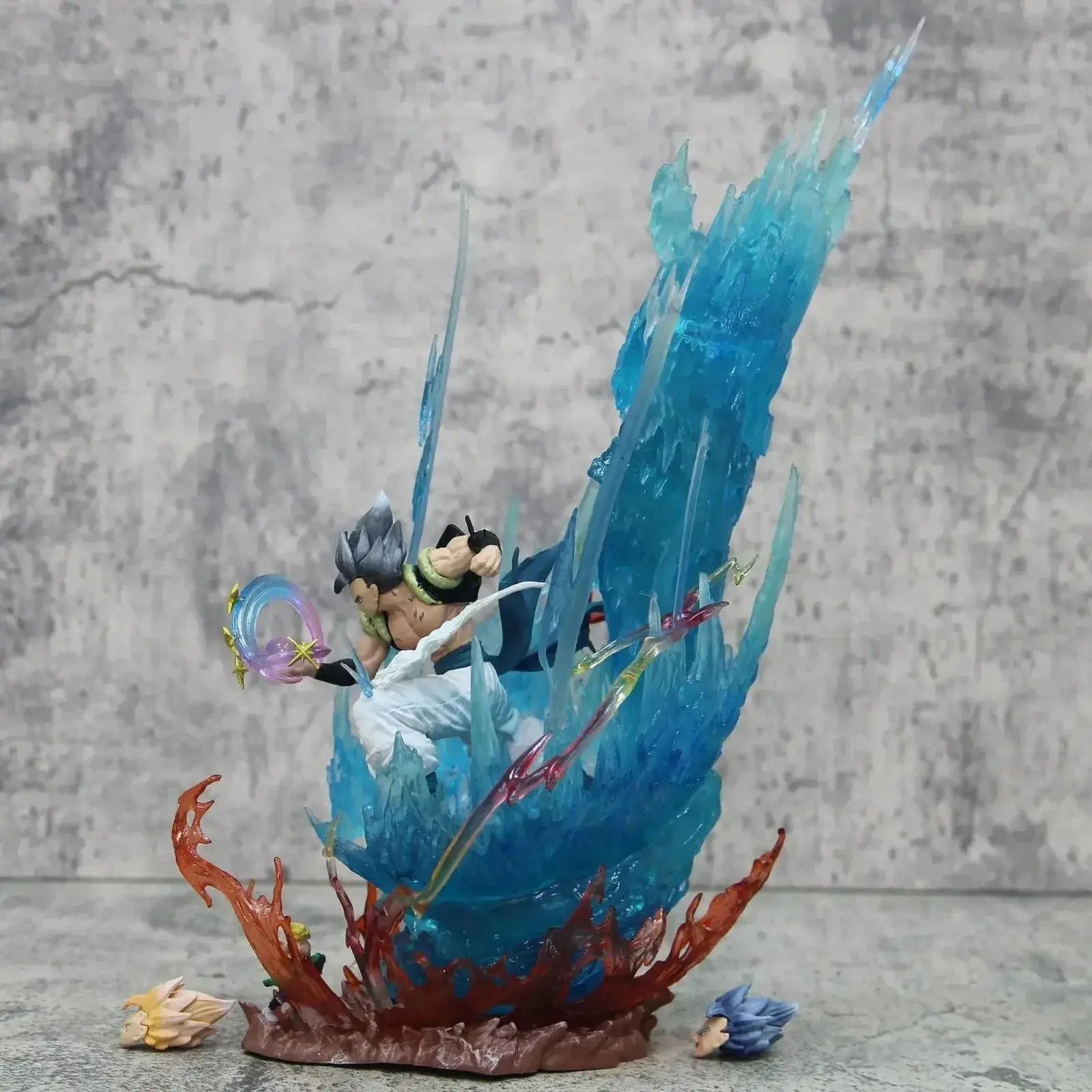 Gogeta Super Saiyan Blue LED Figure Dragon Ball Anime Collectible - ToylandEU