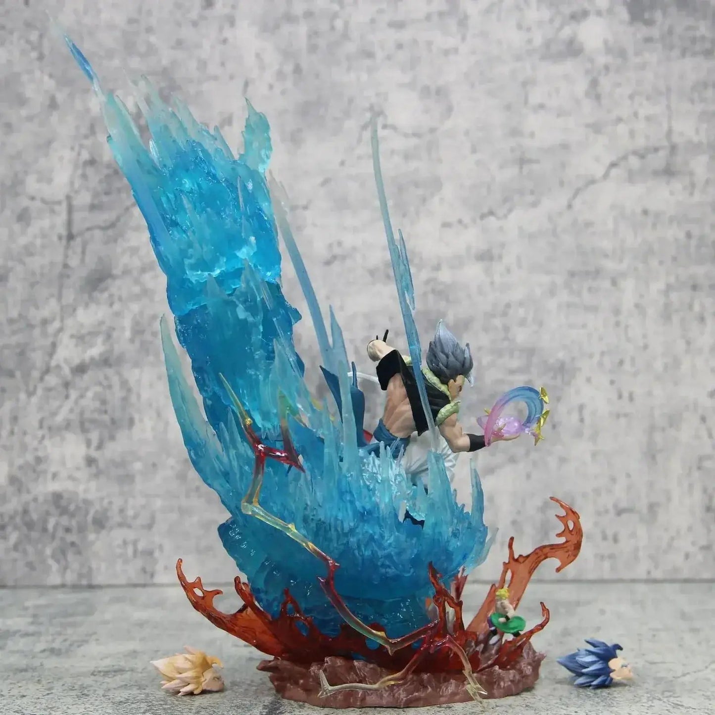 Gogeta Super Saiyan Blue LED Figure Dragon Ball Anime Collectible - ToylandEU