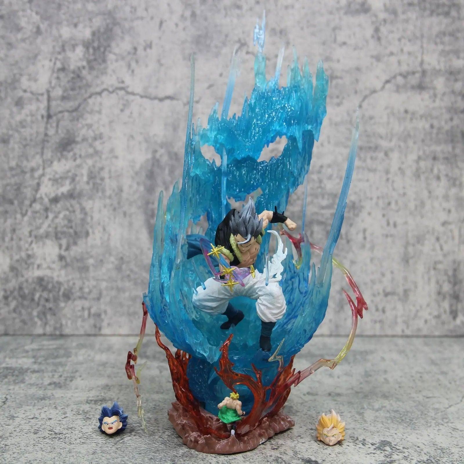  Gogeta Super Saiyan Blue LED Figure 28cm Collectible 