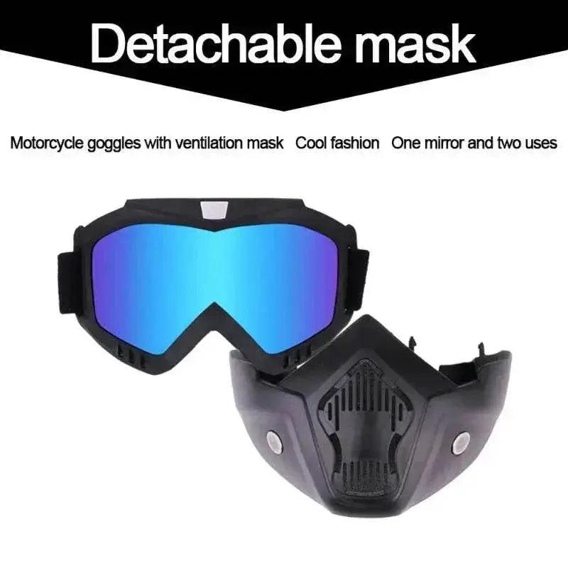  Dustproof Motocross Glasses Adjustable Motorcycle Goggles Breathable Full Face Protective Motorbike Dirt Bike Off Road Mask -  ToylandEU™