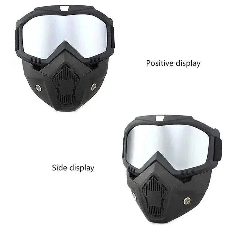  Dustproof Motocross Glasses Adjustable Motorcycle Goggles Breathable Full Face Protective Motorbike Dirt Bike Off Road Mask -  ToylandEU™
