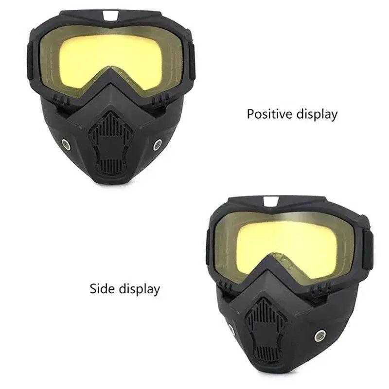  Dustproof Motocross Glasses Adjustable Motorcycle Goggles Breathable Full Face Protective Motorbike Dirt Bike Off Road Mask -  ToylandEU™