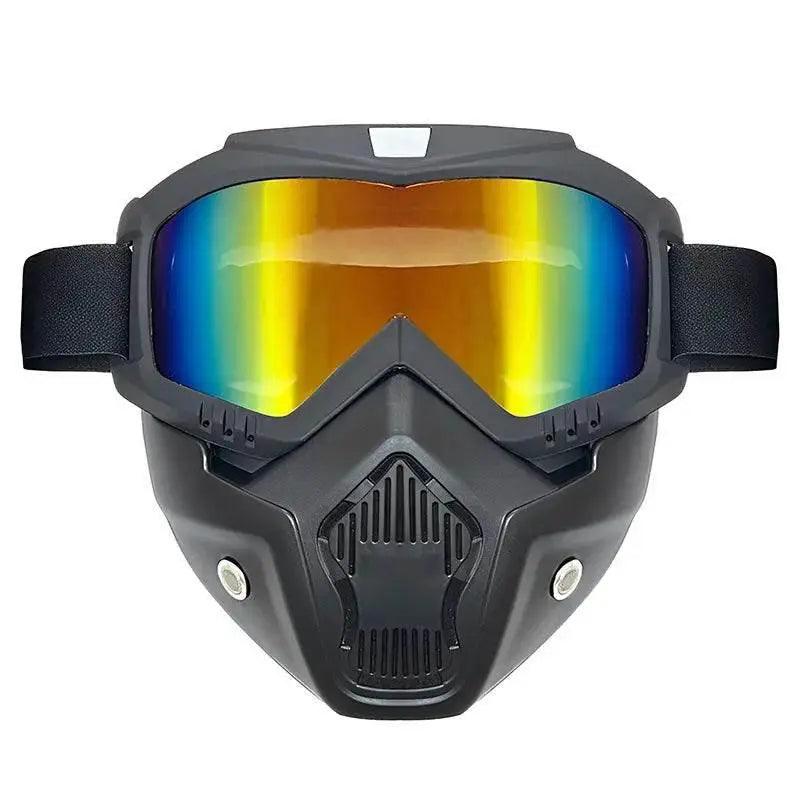  Dustproof Motocross Glasses Adjustable Motorcycle Goggles Breathable Full Face Protective Motorbike Dirt Bike Off Road Mask -  ToylandEU™
