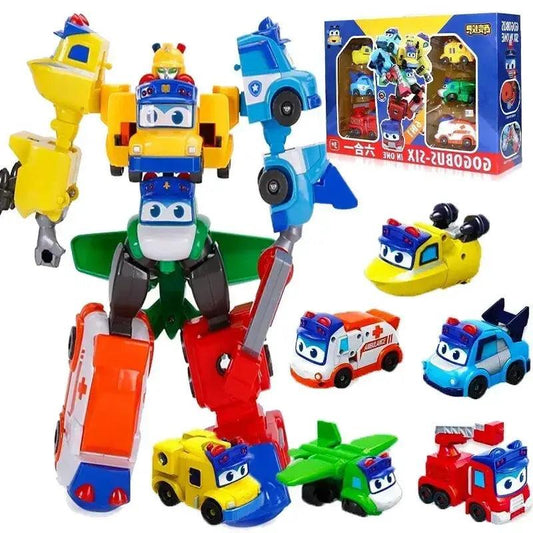  Gogo Bus 6 In 1 Transforming Toy Car Ambulance For Kids -  ToylandEU™