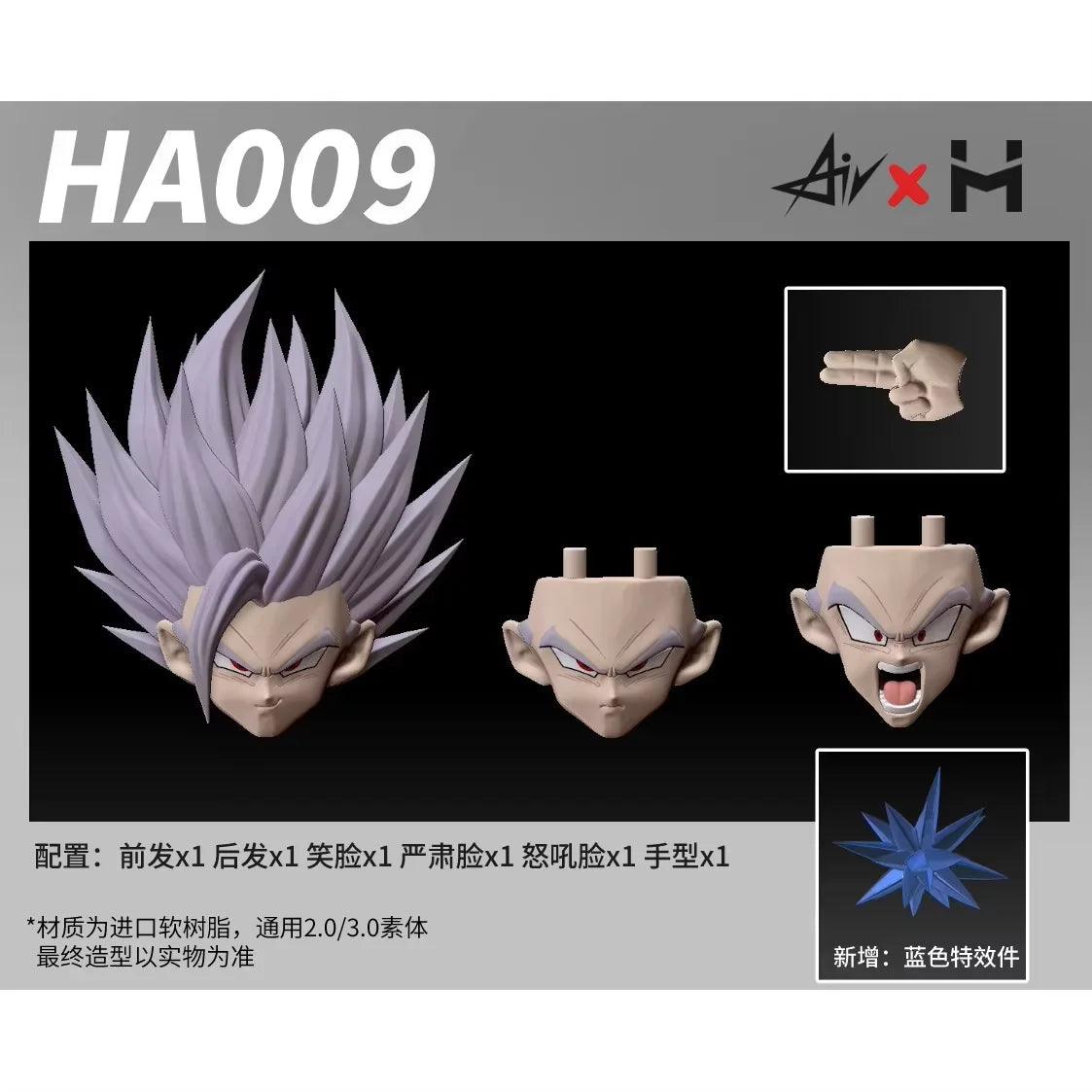  Gohan Head Sculpt | Air HM Studio | Toylandeu™ 
