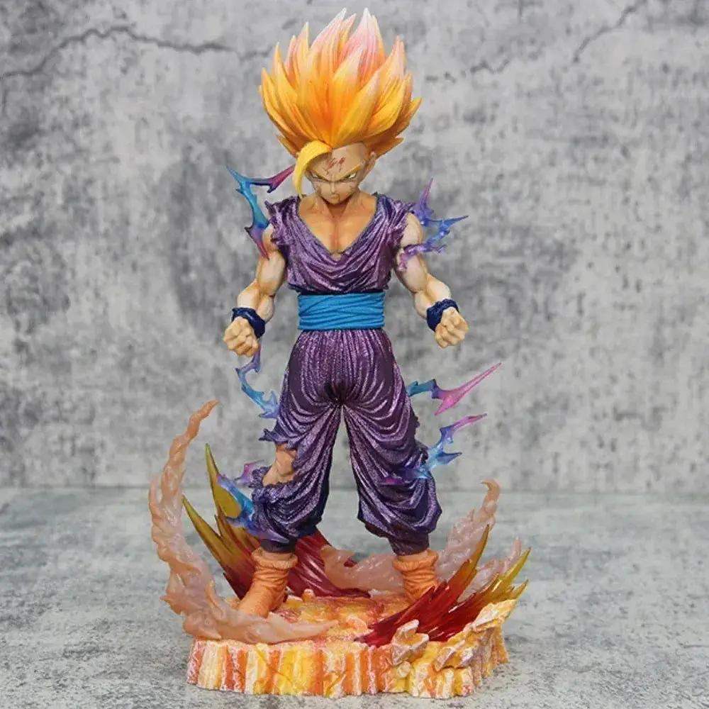 Gohan Super Saiyan 2 Figure Dragon Ball Z Collectible 28cm - ToylandEU
