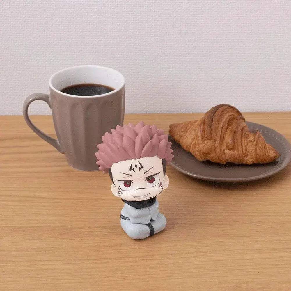 Gojo Satoru Anime Figure Jujutsu Kaisen Action Figurines Chibi Mini Set PVC Model Collectible Display Toy Gift - ToylandEU