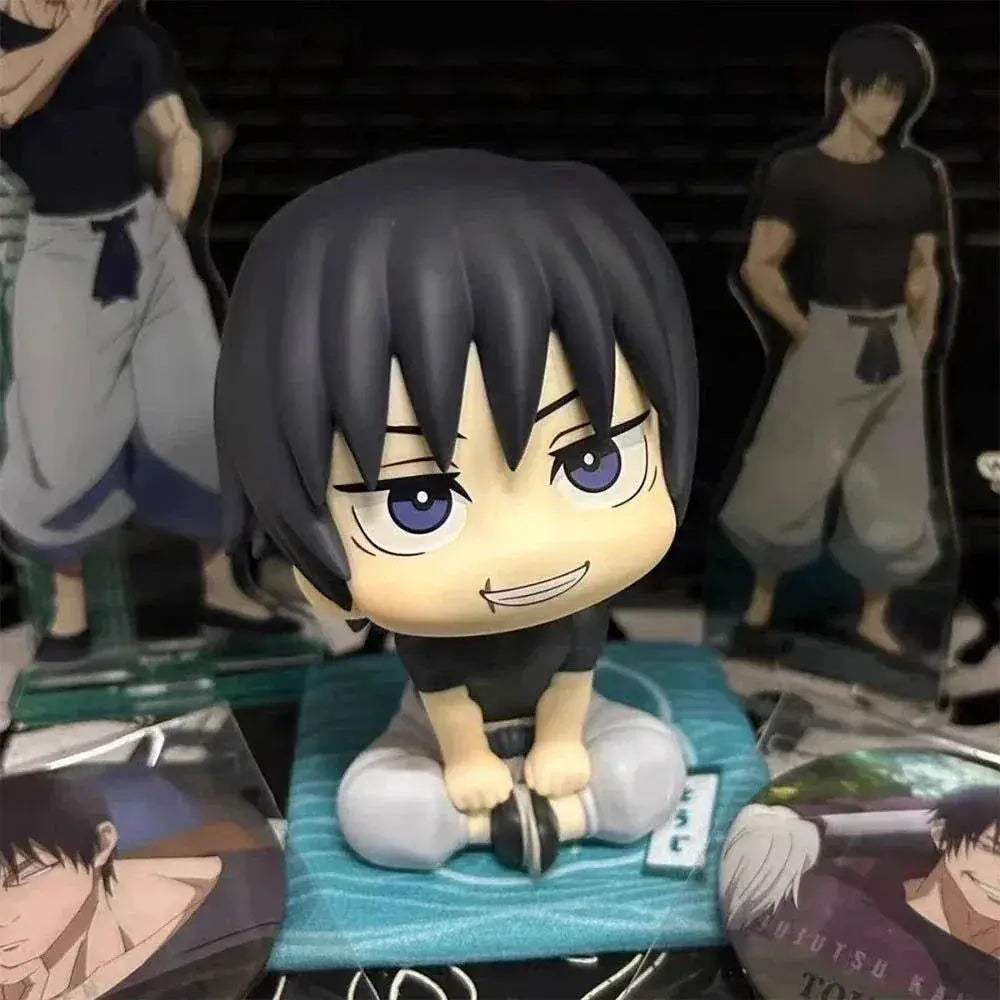 Gojo Satoru Anime Figure Jujutsu Kaisen Action Figurines Chibi Mini Set PVC Model Collectible Display Toy Gift - ToylandEU