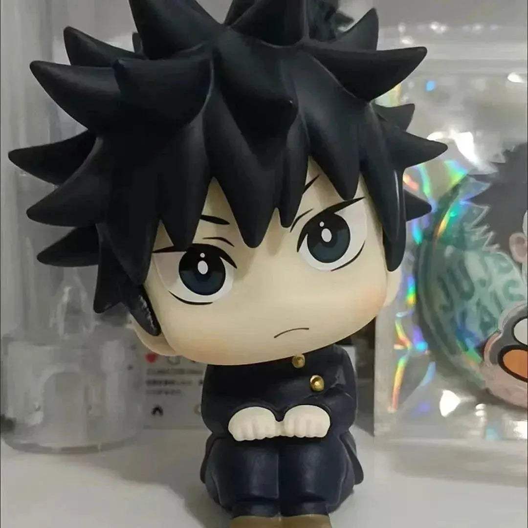 Gojo Satoru Anime Figure Jujutsu Kaisen Action Figurines Chibi Mini Set PVC Model Collectible Display Toy Gift - ToylandEU