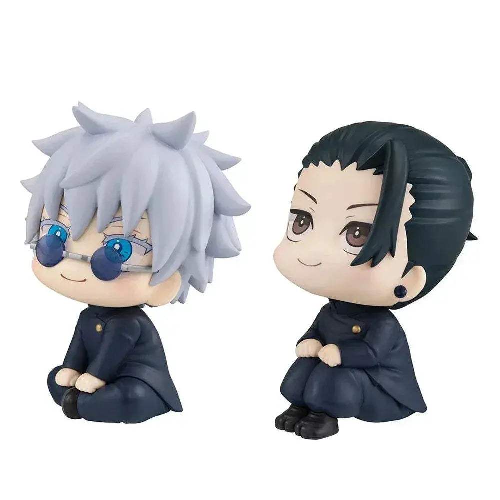 Gojo Satoru Anime Figure Jujutsu Kaisen Action Figurines Chibi Mini Set PVC Model Collectible Display Toy Gift - ToylandEU