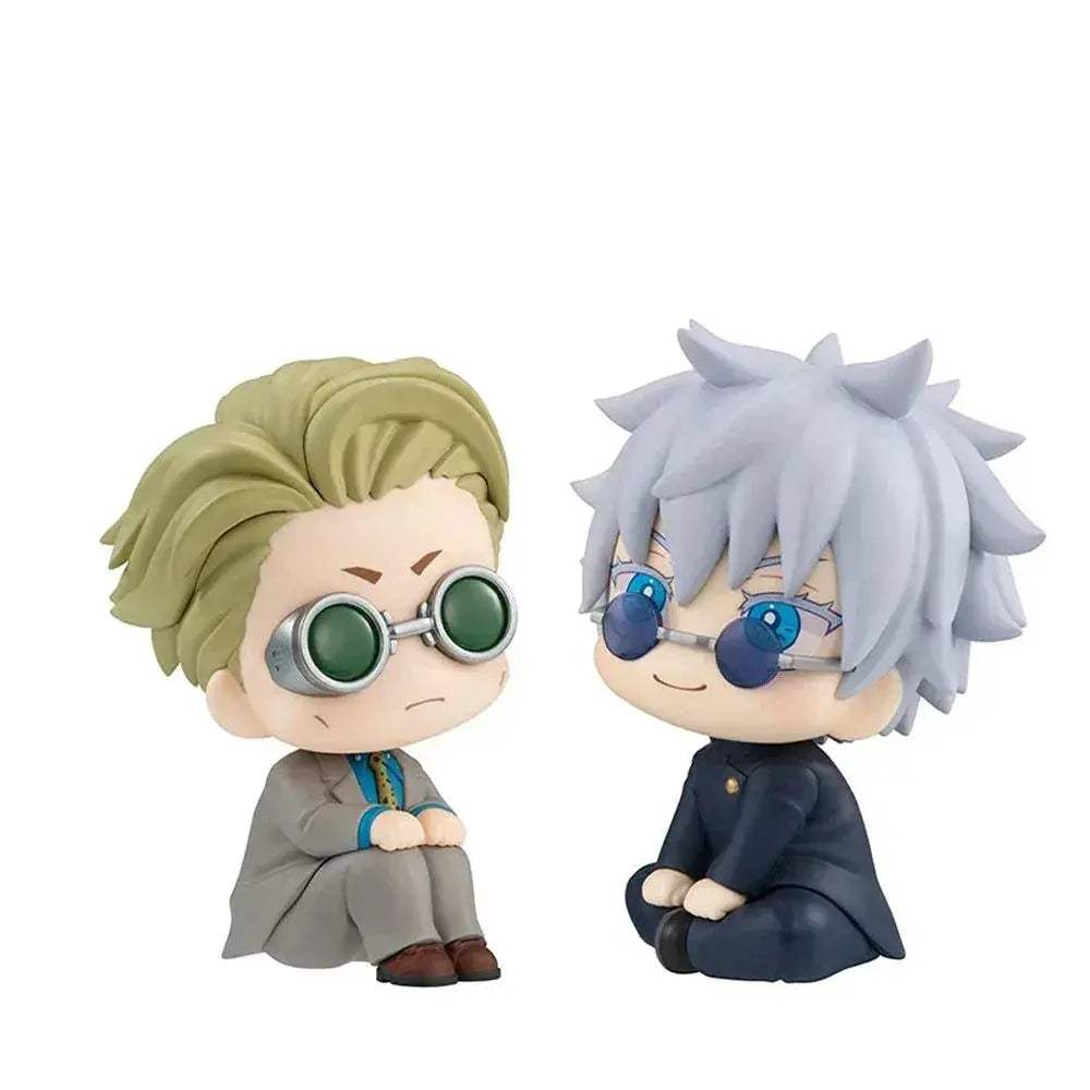 Gojo Satoru Anime Figure Jujutsu Kaisen Action Figurines Chibi Mini Set PVC Model Collectible Display Toy Gift - ToylandEU