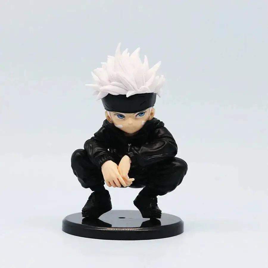 Gojo Satoru Chibi Mini Anime Figure, Jujutsu Kaisen JJK Figurine Gifts 13cm/5in - ToylandEU