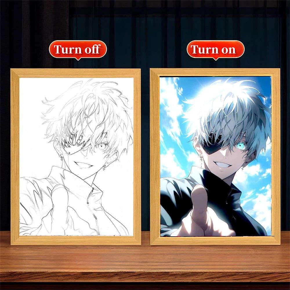 Gojo Satoru LED Picture Frame Jujutsu Kaisen Gift
