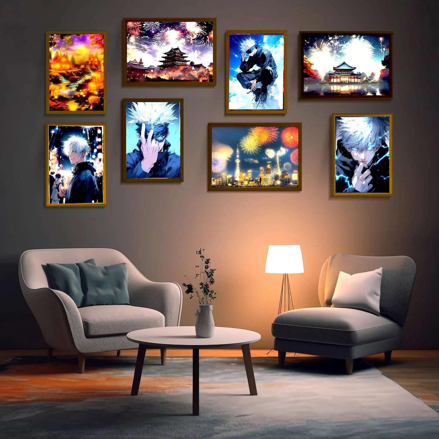 Gojo Satoru LED Picture Frame Jujutsu Kaisen Gift