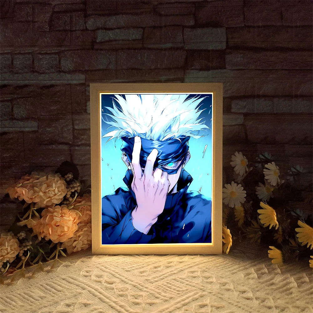 Gojo Satoru LED Picture Frame Jujutsu Kaisen Gift
