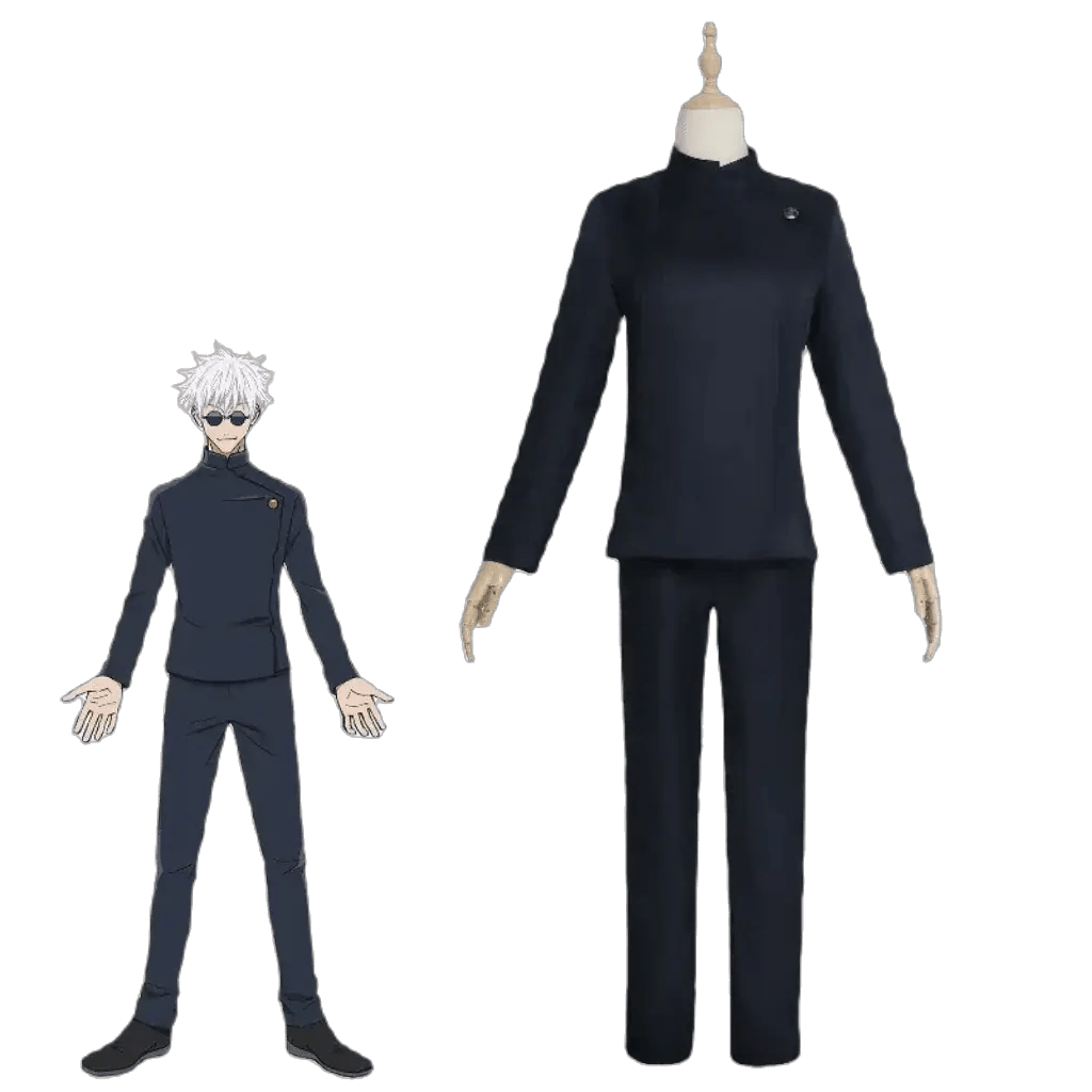  Gojo Satoru Premium Cosplay Costume with Wig - Perfect for Halloween! -  ToylandEU™