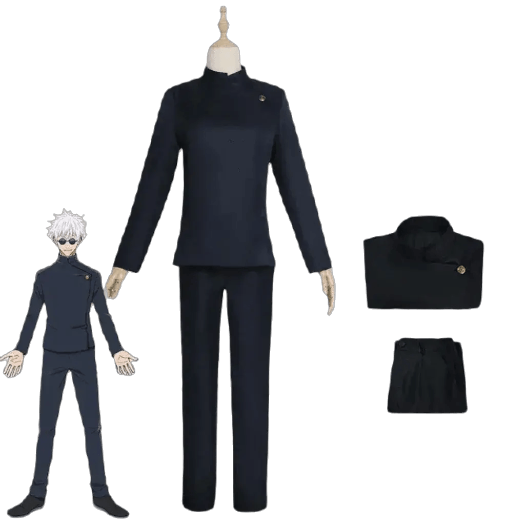  Gojo Satoru Premium Cosplay Costume with Wig - Perfect for Halloween! -  ToylandEU™