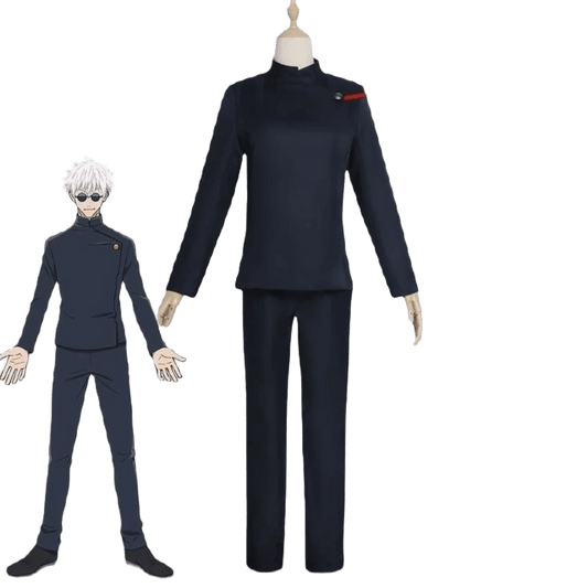 Gojo Satoru Premium Cosplay Costume with Wig - Perfect for Halloween! - ToylandEU