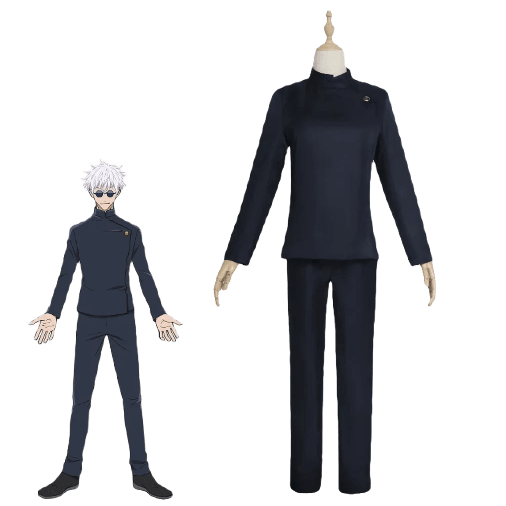Gojo Satoru Premium Cosplay Costume with Wig - Perfect for Halloween! - ToylandEU