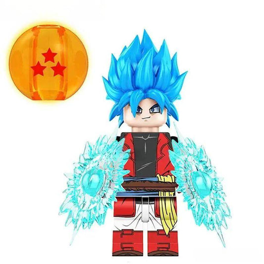 Dragon Ball Z Goku Lego Minifigure Super Saiyan 4 -  ToylandEU™