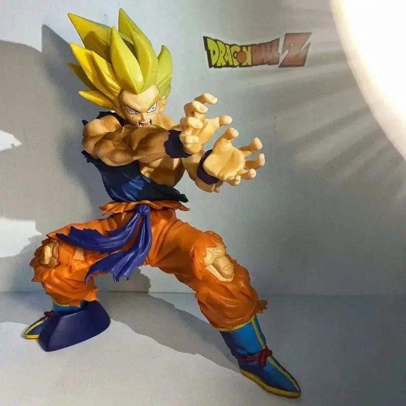 Goku Dragon Ball Z Anime Figure, Kamehameha Cell Saga Dragon Ball Z Super Saiyan Figurine, Anime 6in - ToylandEU