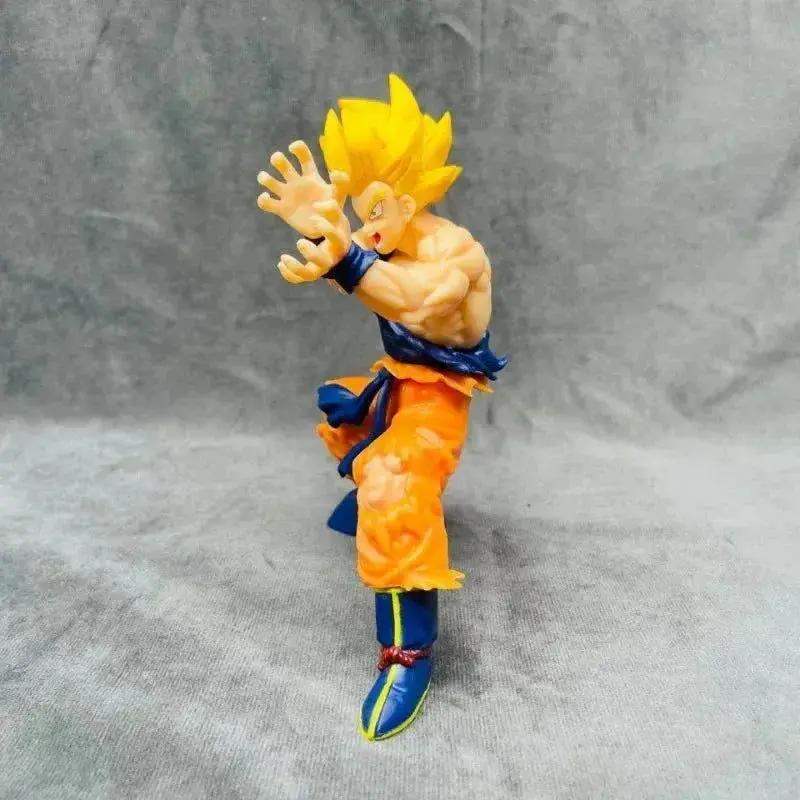 Goku Dragon Ball Z Anime Figure, Kamehameha Cell Saga Dragon Ball Z Super Saiyan Figurine, Anime 6in - ToylandEU