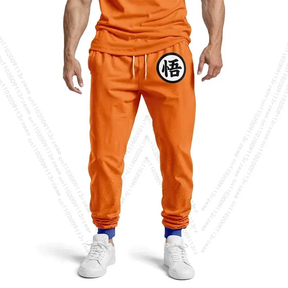 Goku Dragon Ball Z Cosplay Jogger Pants For Men Breathable - ToylandEU